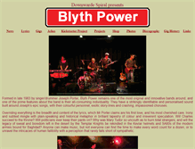 Tablet Screenshot of blythpower.co.uk